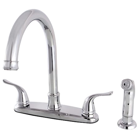 Yosemite FB7791YLSP 8-Inch Centerset Kitchen Faucet with Sprayer FB7791YLSP